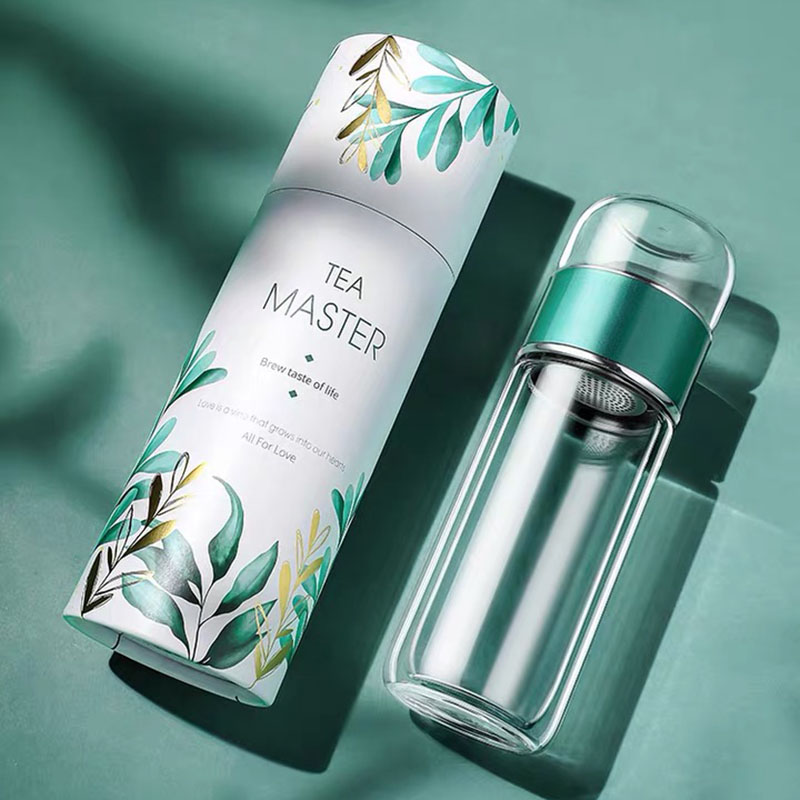 Glass Water Bottle