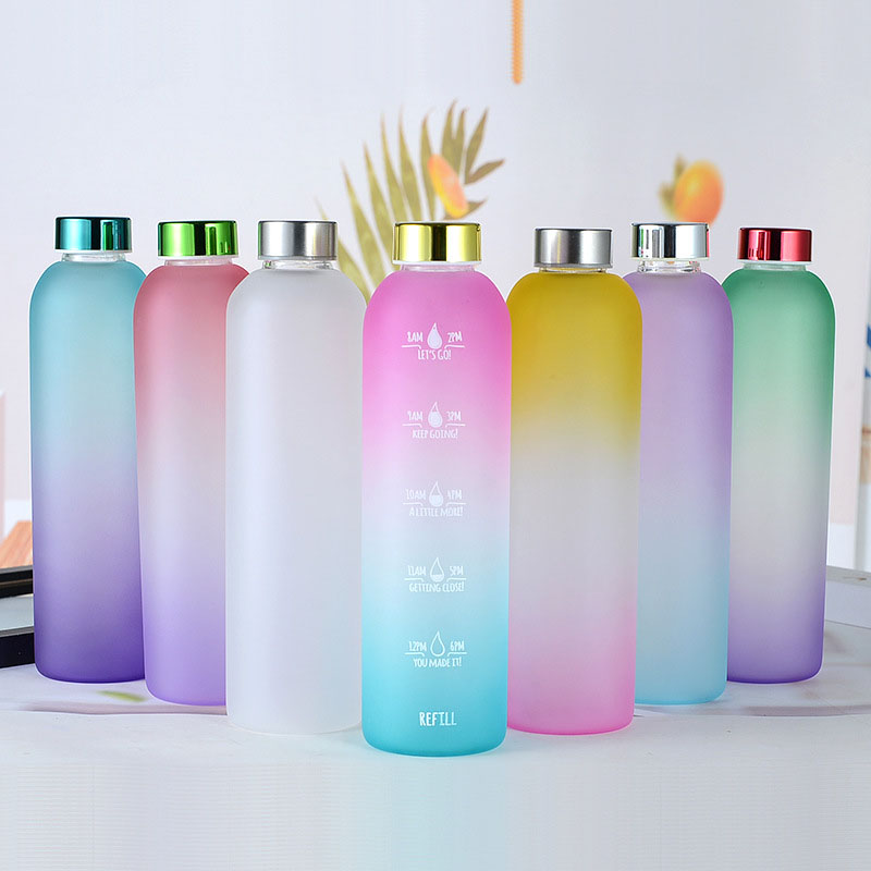 Glass Water Bottle